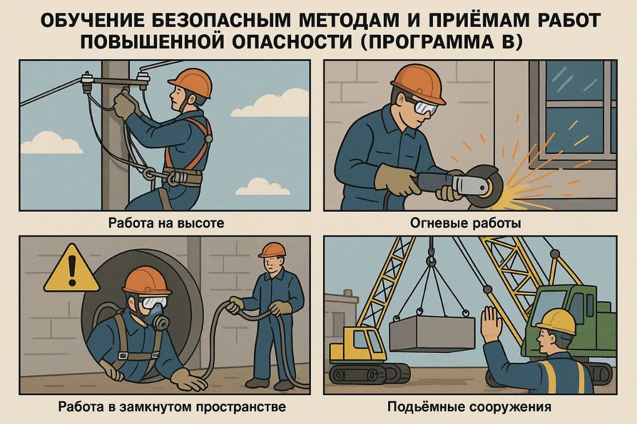 охрана труда при выполнении работ повышенной опасности